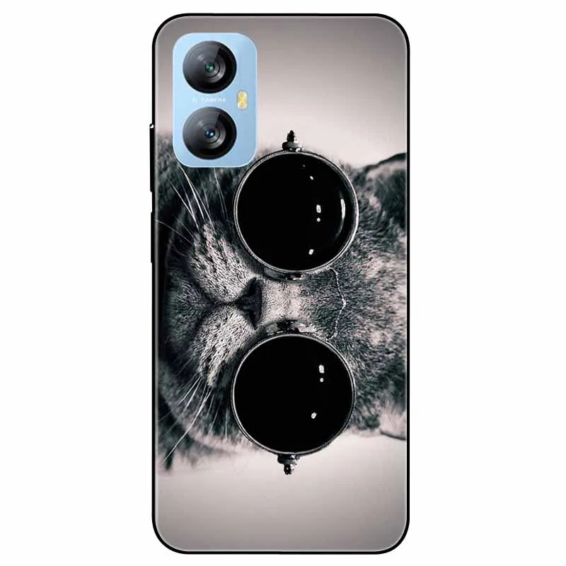 For Blackview A52 Pro Case Phone Cover Shockproof Black Painted TPU Cover for Blackview A52 Pro Silicone Soft Bumper A52Pro Cute phone case,phone protector cover