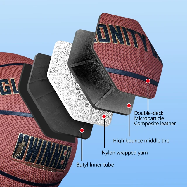 Size 5/6/7 Composite Leather Non-slip Basketball For In&Outdoor Soft Touch And Enhanced Durability Team Training Ball Black-Gold 4