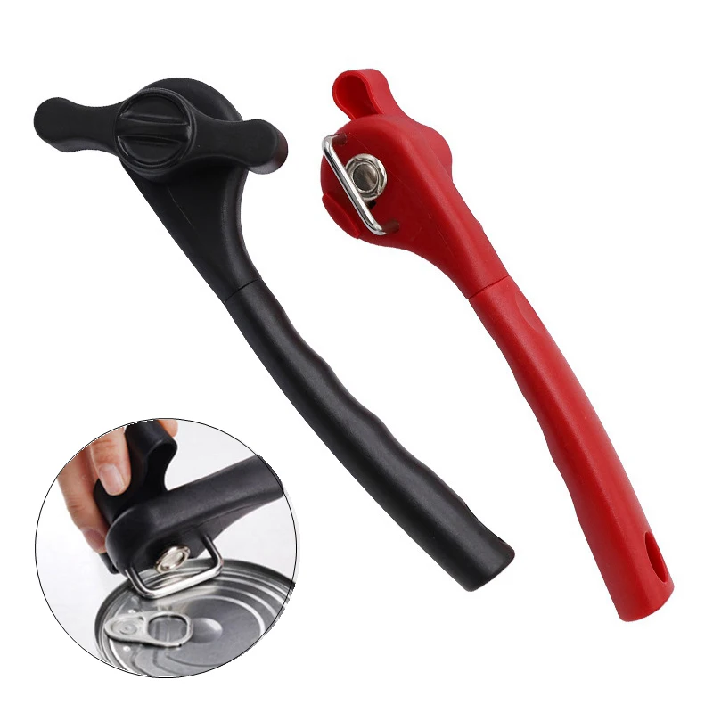 

Консервный нож из нержавеющей стали, профессиональные кухонные инструменты, безопасный ручной консервный нож, боковой консервный нож