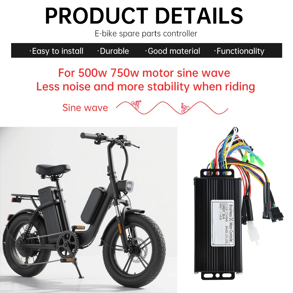 48V aluminiumlegering elektrische scooter motorcontroller intelligente borstelloze motorcontroller kopen vanaf een prijs van 26