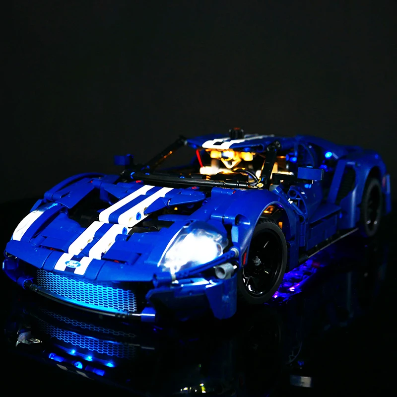 Kit Luci A Led Rc Per Lego 42154 Ford Gt Building Blocks Giocattolo In Mattoni (Solo Luce A Led, Senza Modello Di Blocchi))