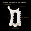 Facial Gua Sha Massage Board Resin Reduce Fat Static Free Portable Full Body Scraping Plate For Women Adults 5