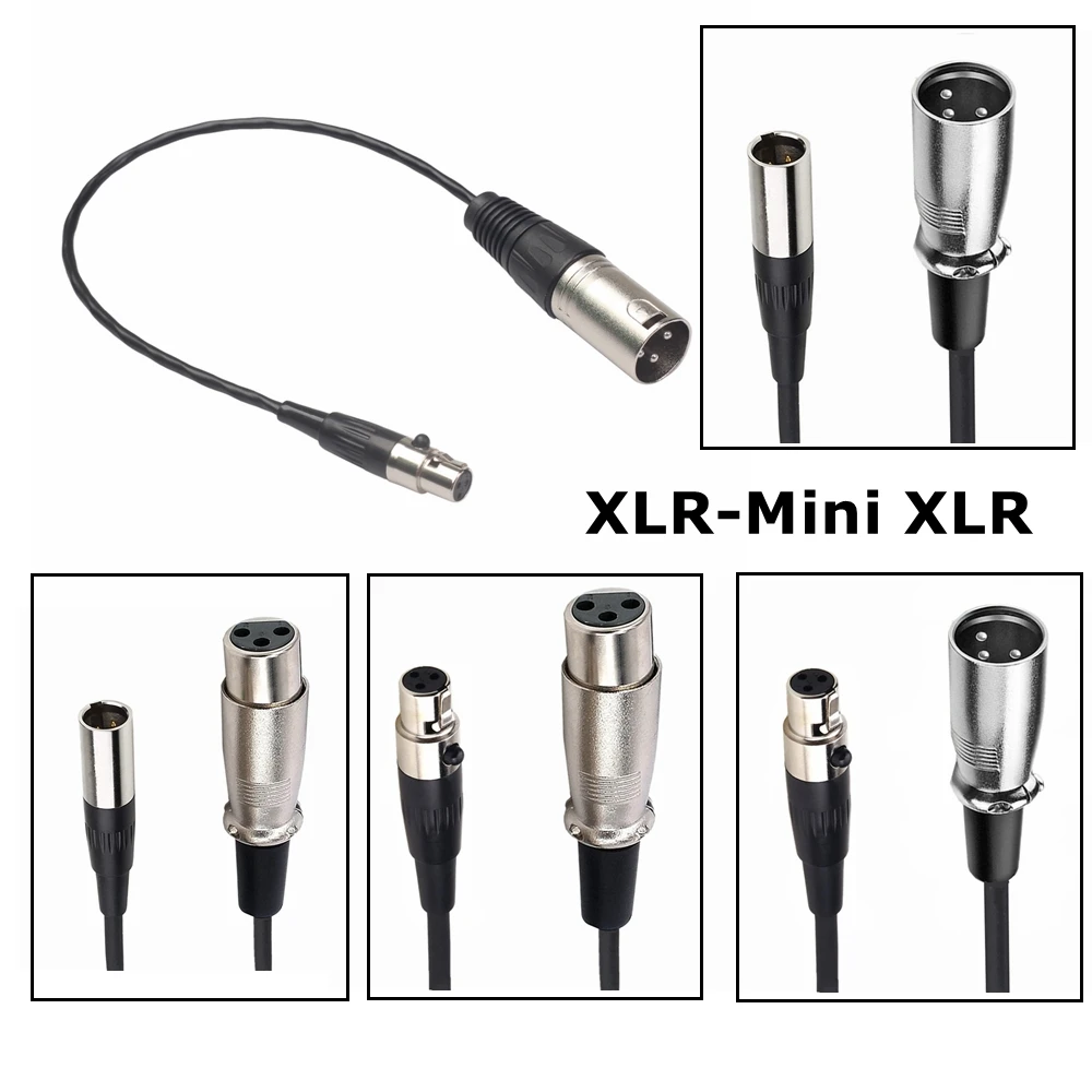 Мини XLR 3Pin папа к XLR 3pin мама кабель для Blackmagic карманного кинотеатра 4k камеры аудио линии микрофоны аудио устройства камера Мини XLR 3Pin папа к XLR 3pin мама кабель для Blackmagic карманного кинотеатра 4k камеры аудио линии микрофоны аудио устройства камера