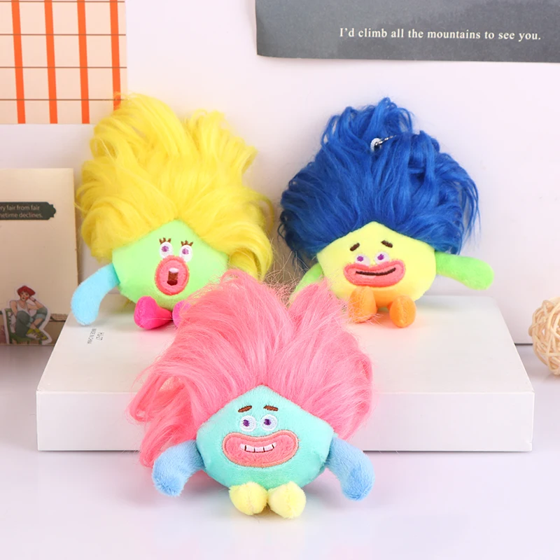 

Dopamine Doll Colorful Hair Doll Plush Toy Rag Doll Cute Soft Backpack Bag Pendant Ornament Gift Keychain Toys