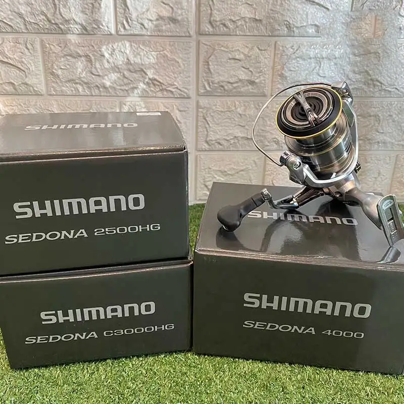 Spinning Fishing Reels SHIMANO SEDONA 5.0:1/6.2:1/4.7:1 Ratio 3+1BB HAGANE GEAR 3-11KG Power 1000-C5000XG
