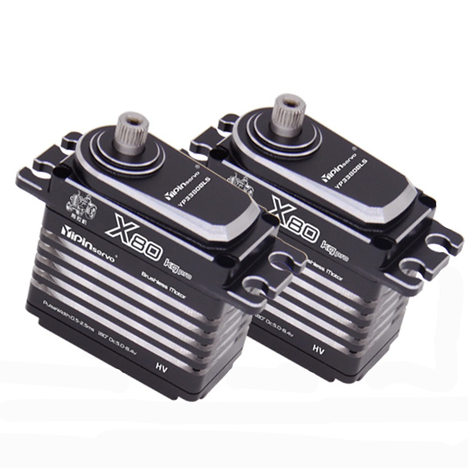 80Kg Brushless Servo Metal Gear Ipx8 Impermeabile 0.09Sec Per Rc 1/8 Crawler Car Upgrade Parts
