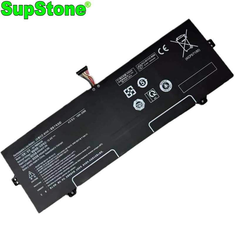 Batteria Per Laptop Supstone Aa-Pbmn4Vn Per Samsung Galaxy Book Pro 360 Np950Qcg Np935Xdb Np950Qdb Ba43-00398 1588-3366 4 Icp5/71/80