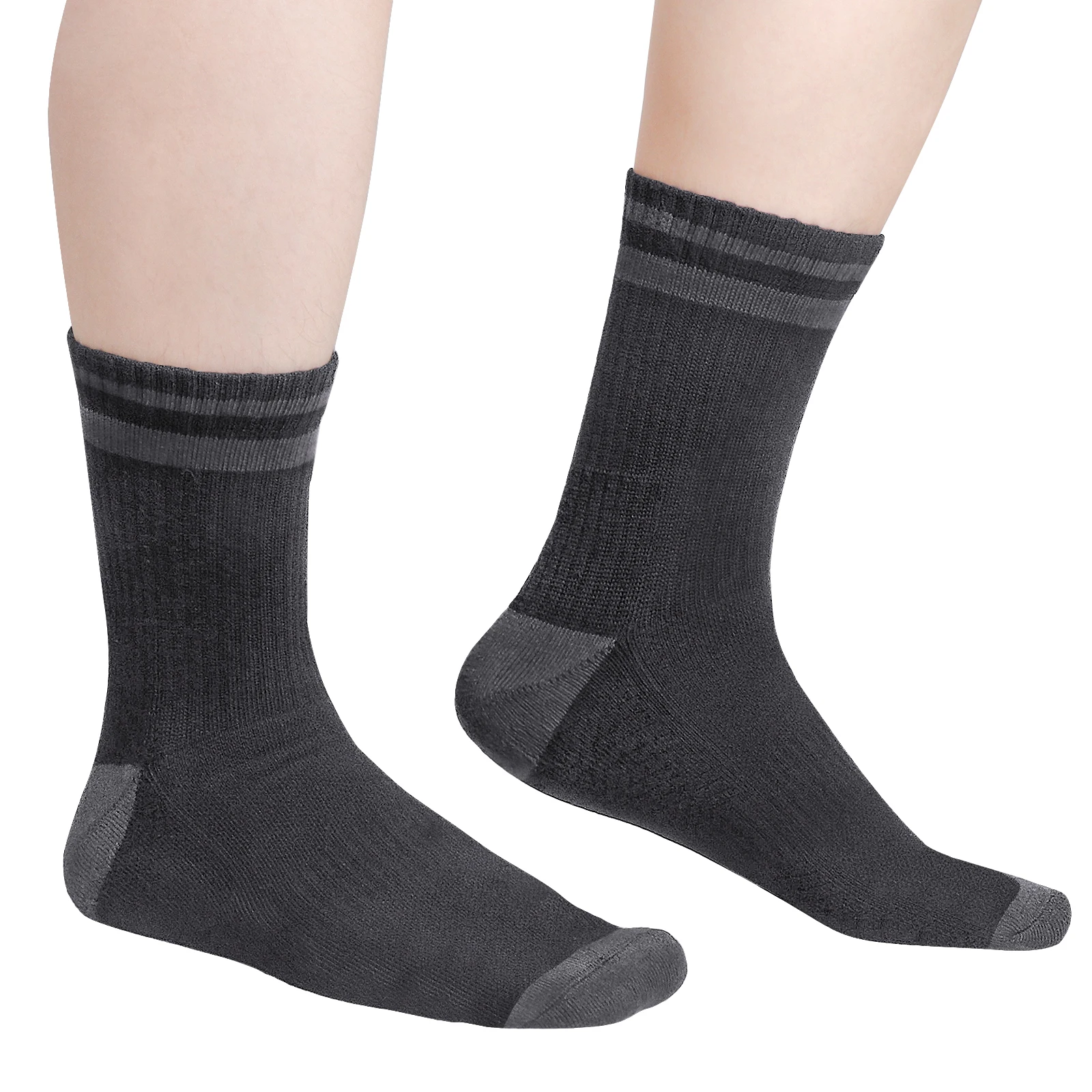 Sports Socks Mens Cotton Cushioned Quarter 5Pair