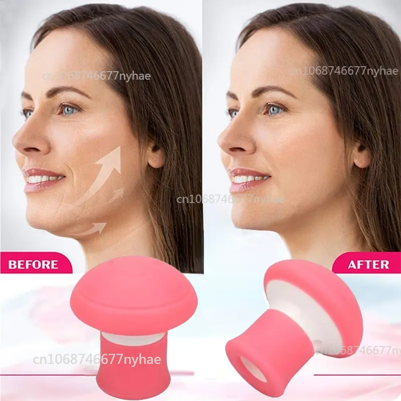 Gel 1/2/3 STK Silica Mundkæbe Træner Slankende ansigtsløftningsværktøj Hage V ansigtsløftning Fjernelse af tynde rynker_voghion.com