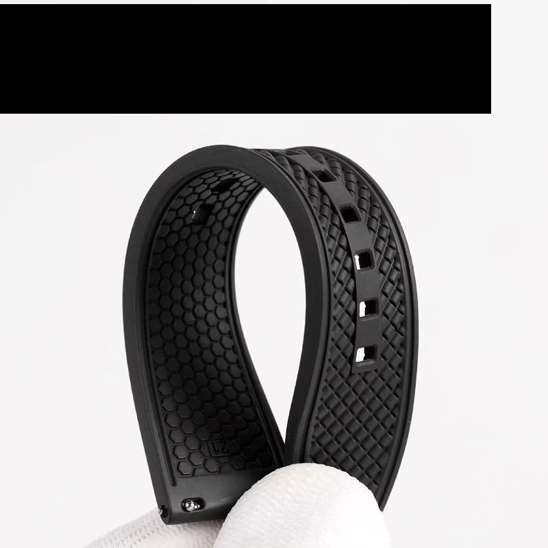 حزام ساعة Viton لتصميم CIGA ساعة ميكانيكية على شكل...