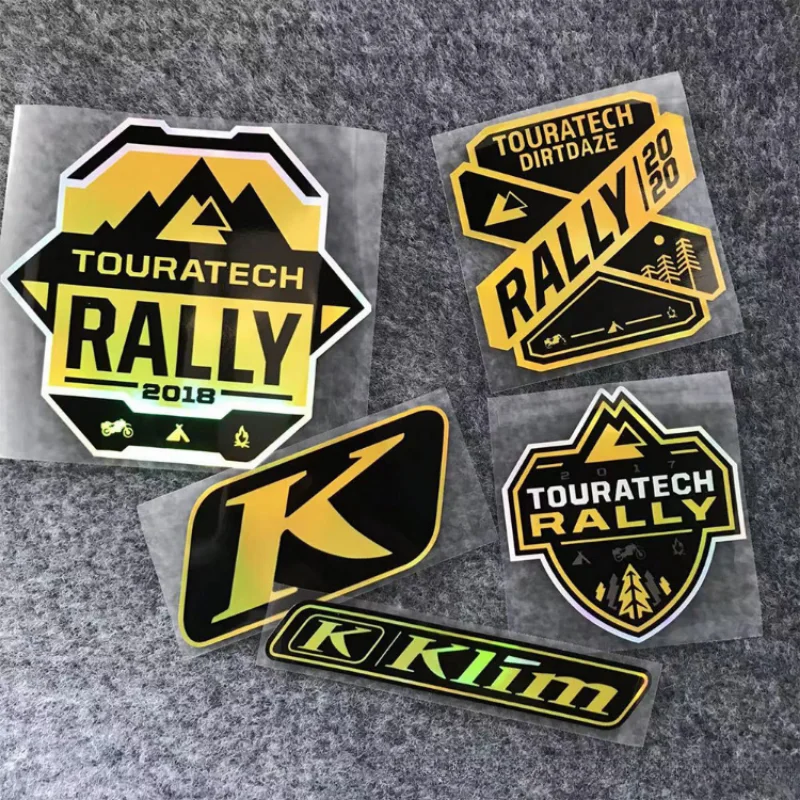 Motorcycle Top Box Stickers Reflective Rally Racing Sticker Adventure Deacls for Suzuki DL250 Honda CB400X  1200GS 1250 GS 525X bburago 1 18 ktm 790 adventure r rally static die cast vehicles collectible motorcycle model toys