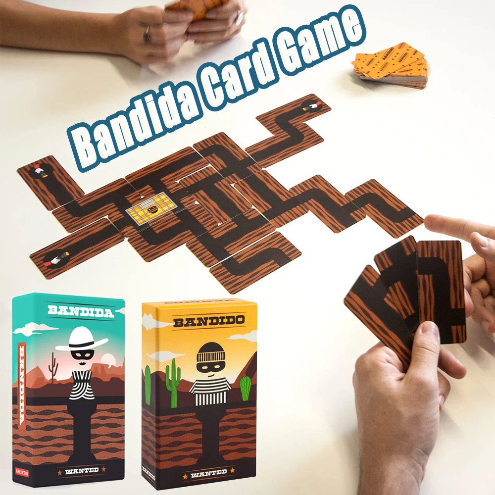 Bandido Bandida Board Game 1-4 Players Strategy Puzzle Card Game For Kids & Adults Party Family Fun Strategy Game - Image 4