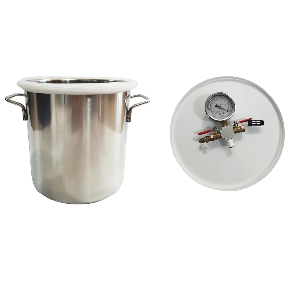 Camera A Vuoto In Acciaio Inox VidaXL - 18.9 L, Degasaggio E Incapsulamento