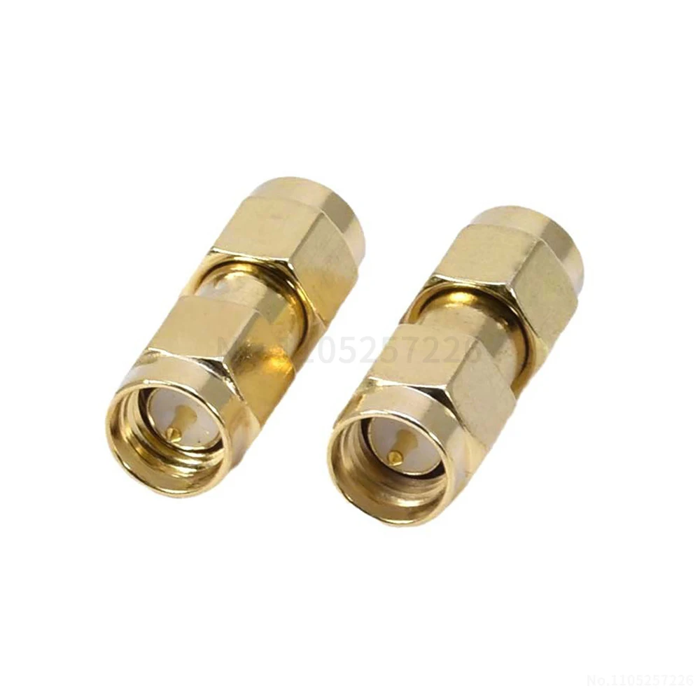 Adaptateur double port femelle-femelle SMA-JJ pour coaxial RF.