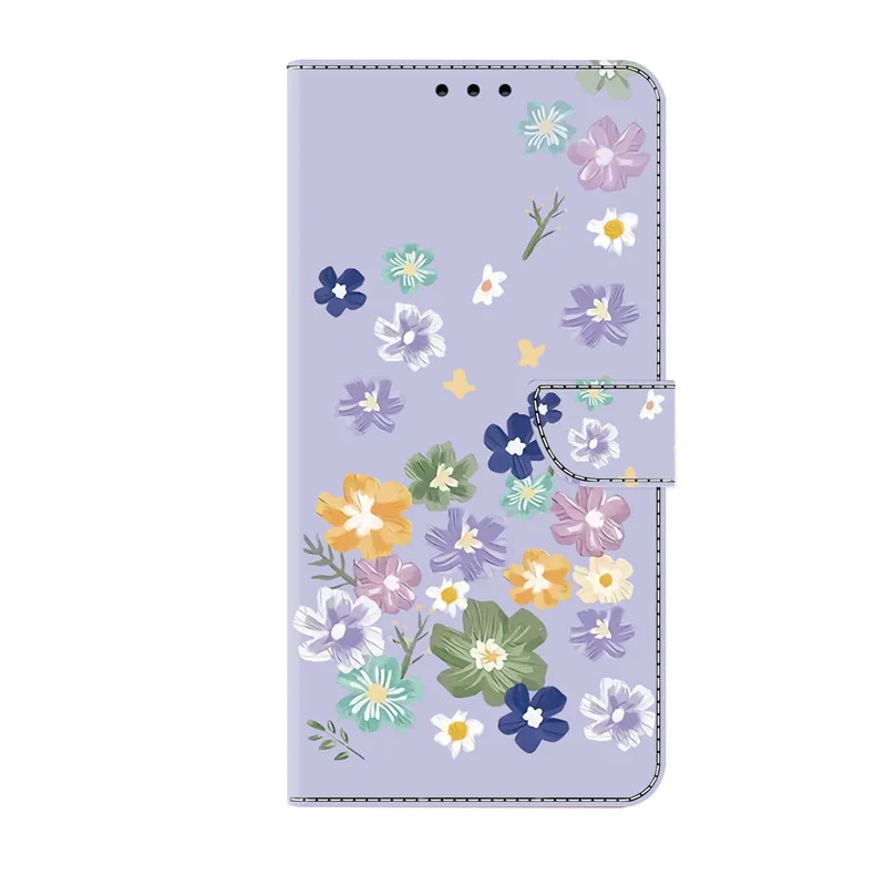 Luxurious 3D Leather Flip Phone Case Cover