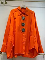Chemisiers et chemises de luxe pour femmes, collection printemps-été 2026 – Haut décontracté oversize en coton pour femme 5