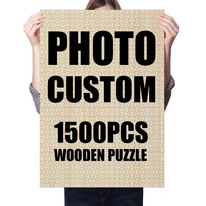 

Large Photo Custom Jigsaw Puzzle Personalized Picture DIY Toys Decoration Collectiable Funny Leisure Gift with BOX