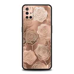 Elegant Rose Gold Art Phone Case - Stylish and Protective Cover for OnePlus Nord CE 5G (A1)