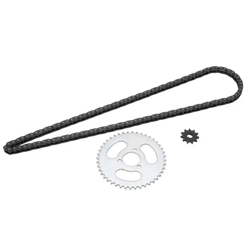 T8F Front and Rear Sprocket Chain High Power T8F Gear Chain Set for Karts