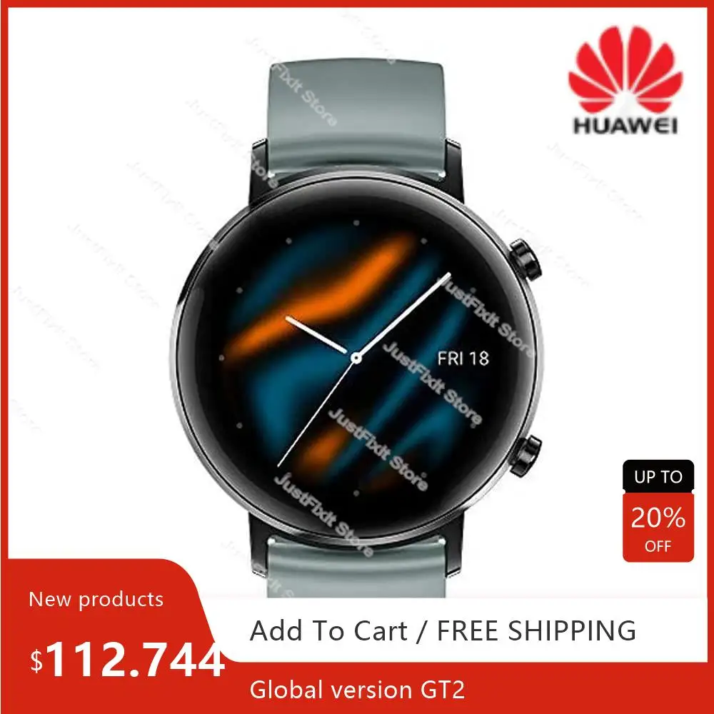 HUAWEI Watch GT 2 Smart Watch Refurbished GT2 Waterproof Heart Rate