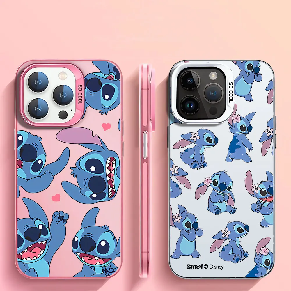 Custodia Disney Stitch Per Iphone Xs Max 13 15 Pro Max X 14 Plus Xr 12 Pro 11 11 Pro 14 Pro Max 13 Pro Custodia Morbida Antiurto