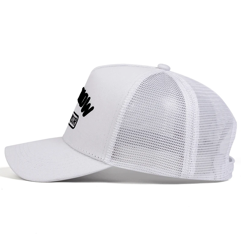 Unisex SCHIFF SHOW Brief Stickerei Baseball Net Caps Frühling und Sommer Outdoor Einstellbare Casual Hüte Sonnenschutz Hut Sport Kappe – Detail 6