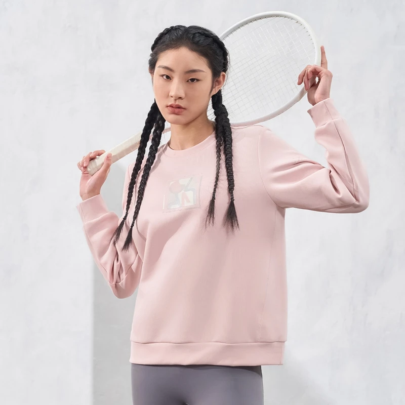 Xtep Pullover Sweater For Women Spring Soft Leisure Durability Coat Comfortable Trendy Fashion Tops 976128920056