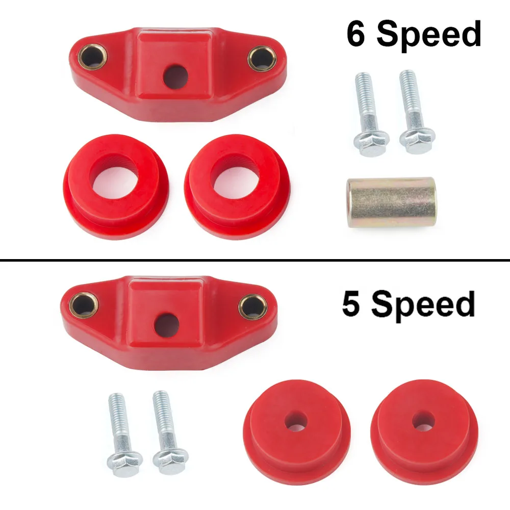 Front & Rear Shifter Stabilizer Bushing Kit 5 / 6 Speed For Subaru Impreza WRX BRZ Forester Legacy Toyota FR-S GT86