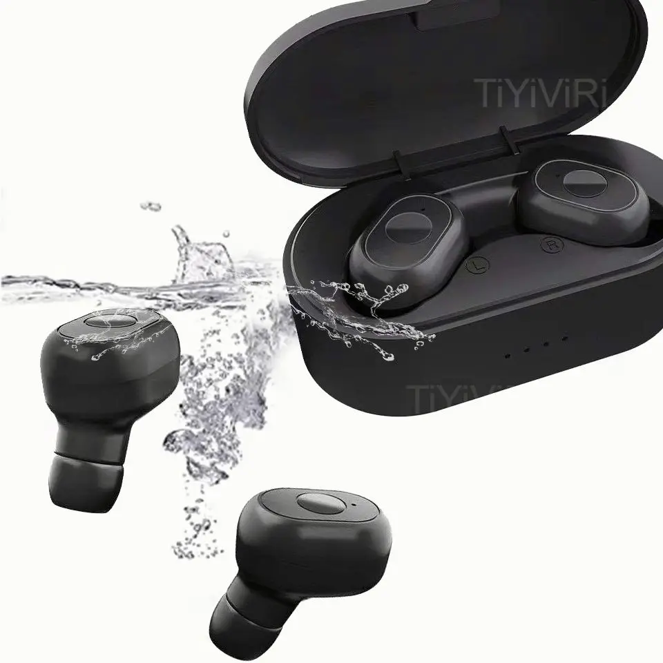 Profi In-Ear-Headset TWS Drahtlose Kopfhörer Bluetooth Stereo-Ohrhörer For Handy 
