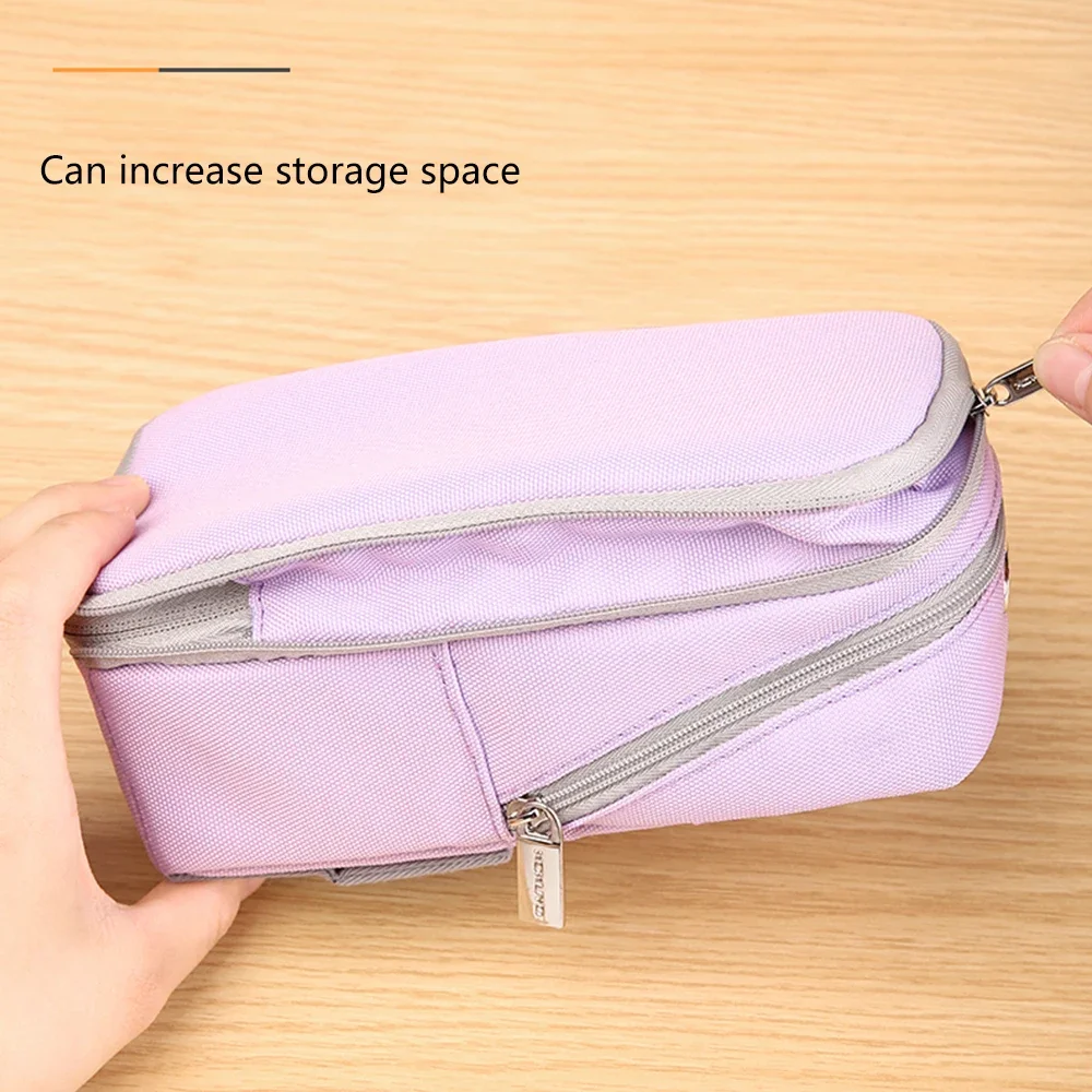 Japan Kokuyo MAG CRITZ Standable Mobile Pencils Cases Large Capacity Multi Function Large Opening Pen Holder Student Stationery pencil cases stationery box pencil holder