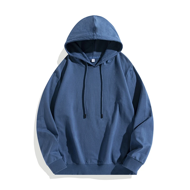 Spring and Autumn unisex hooded jacquard sweatshirt men, long sleeved loose top for men_voghion.com