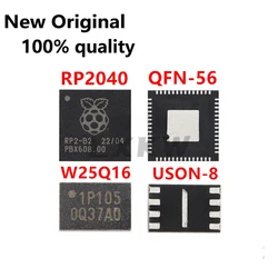 Original Raspberry Pi RP2040 QFN - 56 Chip, ARM Cortex - M0 Processor, 133MHz (RP2040 5PCS)