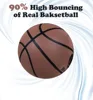 Mute Bouncing Basketball Ball Standard Size 7 Indoor Dribble Practice Silent Basketball Bounce Quietly Soft Foam Ball No Noises 1