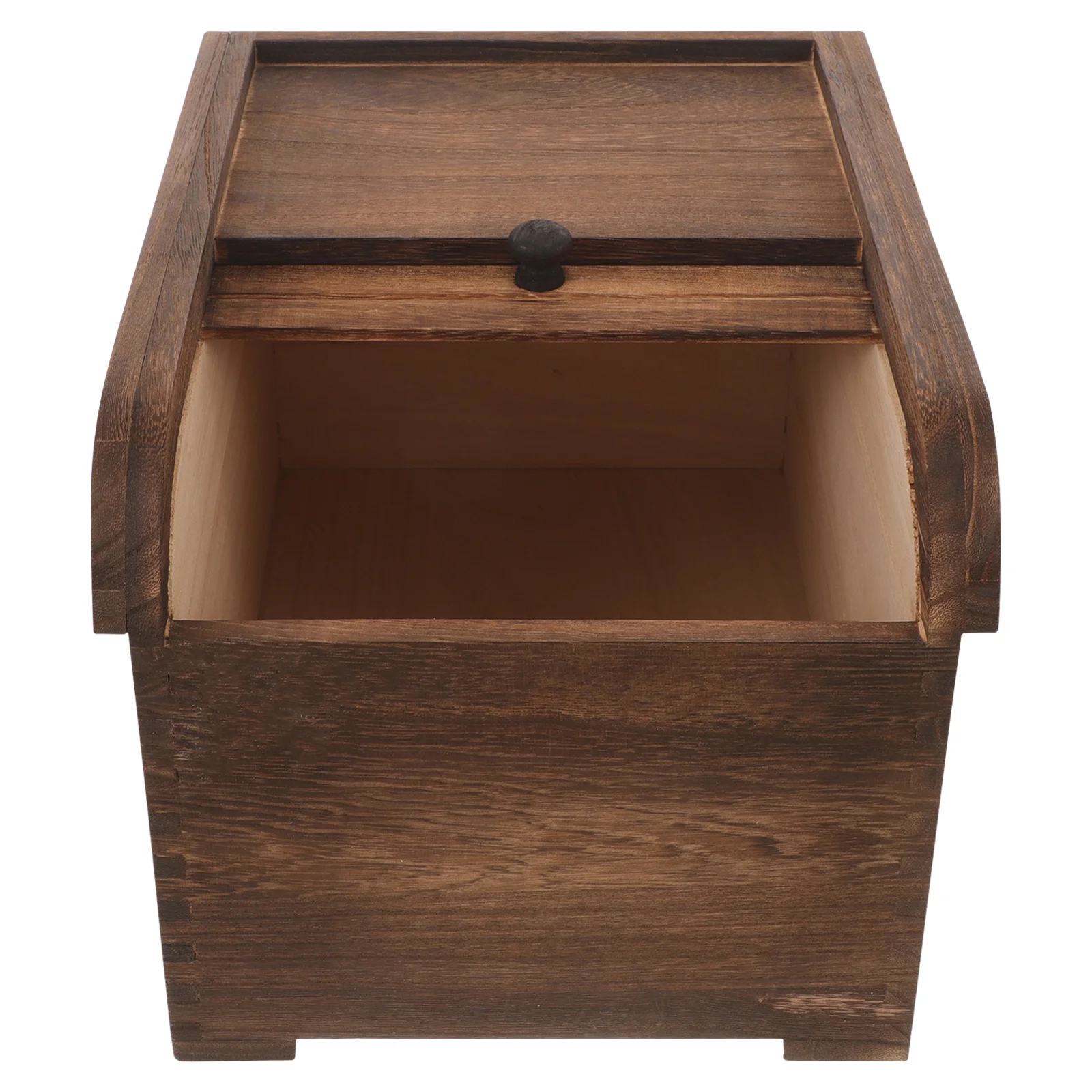

Wooden Rice Container 5Kg Grain Rice Storage Bin Food Containers Set Large Storage Boxes Plastic Cereal Pet Food Sealed Kitchen