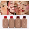 Jelly Blush Stick New Makeup Functional Easy Color Rouge Blusher Cream Waterproof High Color Rendering Brightening Skin Tone Hot 2