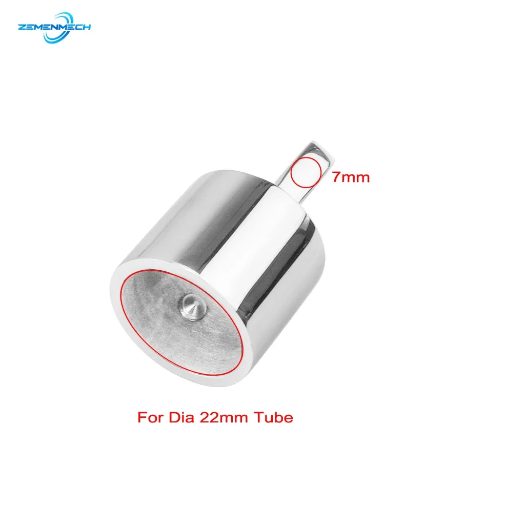 316 Stainless Steel Pipe Eye End Cap bimini top fittings Bimini Top Fitting Marine Hardware Yacht External Eye End Canopy Tube Boat Accessories