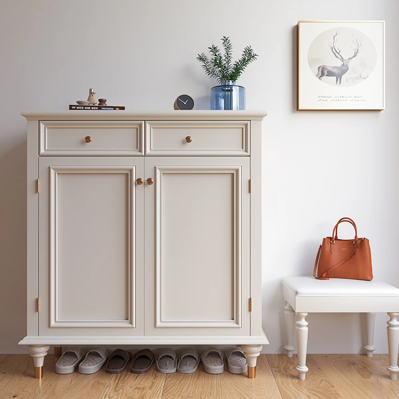 Nordic White Scarpiera Organizer Luxury Wood Designer Scarpiera Storage Home Armoire Chaussure Furniture Living Room