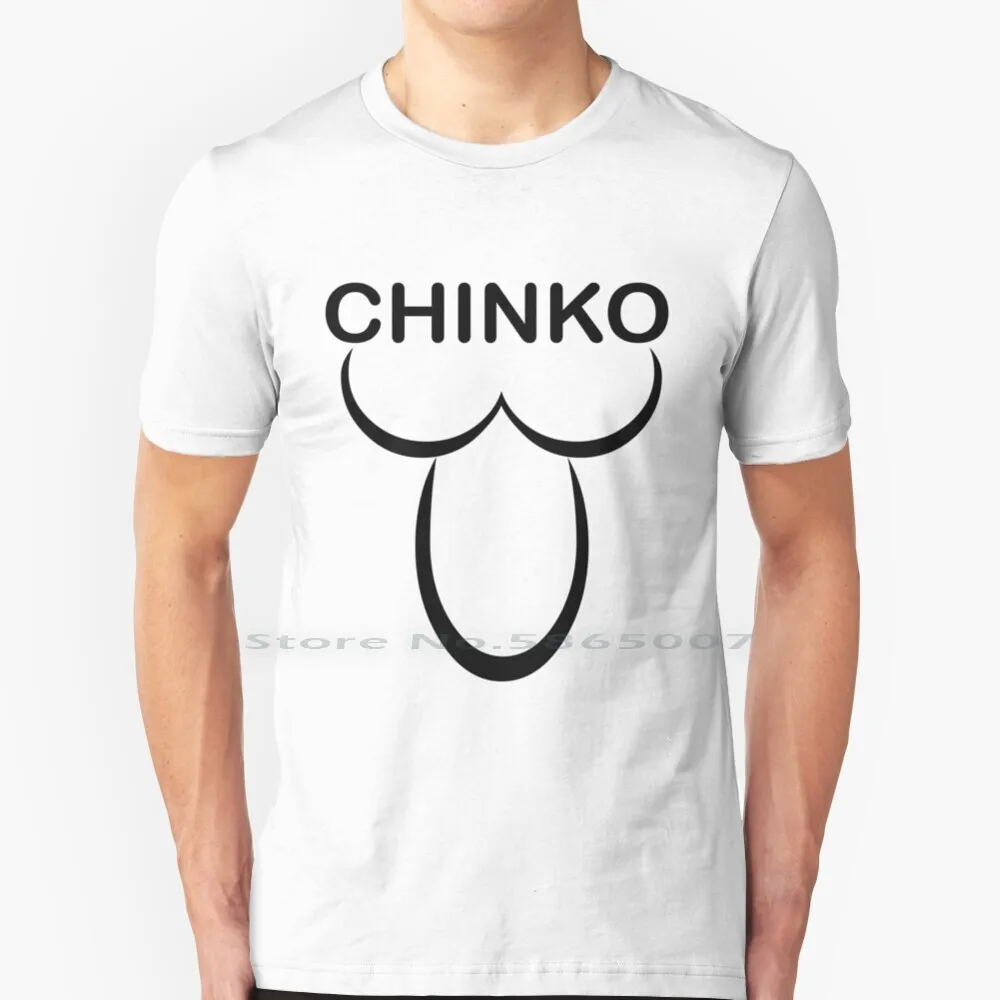 Футболка Chinko 100% хлопок Oppai One Punch Man аниме большой размер 6xl модная футболка в