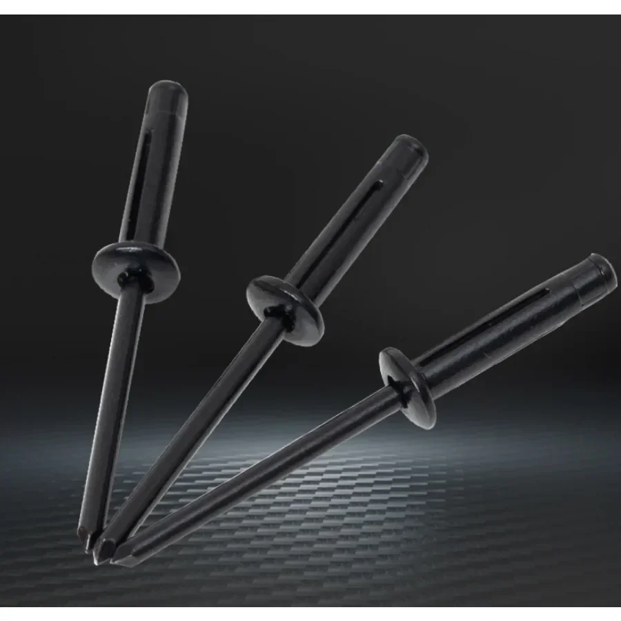 50pcs Full Black Painted Aluminium Trifold Blind Rivets Pop Bulb Blind Rivet Car Bumpers Car Interior Air Conditioner 3/16" 50pcs Full Black Painted Aluminium Trifold Blind Rivets Pop Bulb Blind Rivet Car Bumpers Car Interior Air Conditioner 3/16"