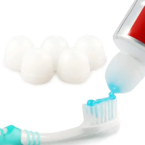 10XSelfClosingToothpasteCapsToothpasteSqueezersCapKeeps