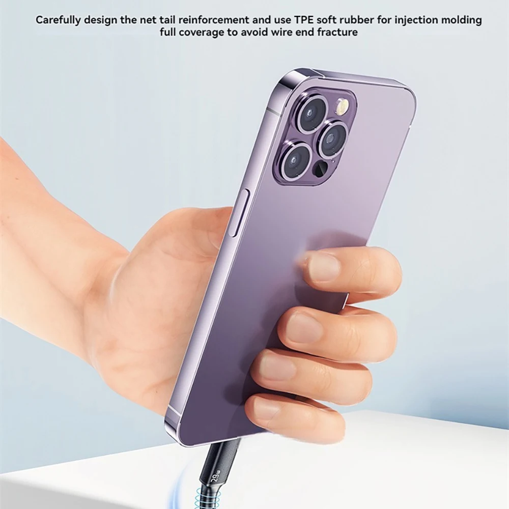 PD29W USB 케이블 iPhone 15 14 13 12 Pro Max 11 iPad Mini Type C 고속 충전 USB C 데이터 와이어 코드 480Mbps 데이터 전송