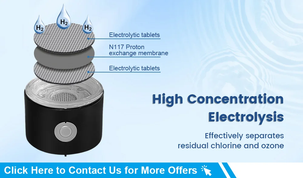 S462e2e4e19a749799ebca37a6e7c0b91p Portable Hydrogen Water Generator Bottle SPE Hydrogen Rich Water Bottle Cup 5/10 Min Quick Electrolysis Hydrogen Bottle Water