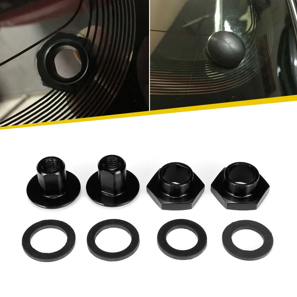 1 Pz Per 92-95 Honda Civic Eg6 Hatchback Lunotto In Vetro Strut Hardware Kit Di Riparazione In Alluminio Car Window Pillar Accessori Per Auto