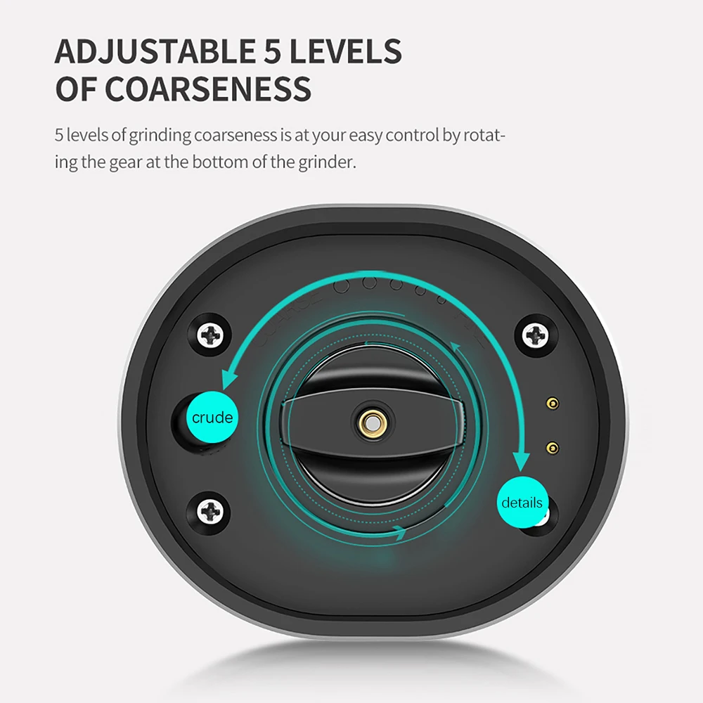 Rechargeable Electric Spice Grinder 4