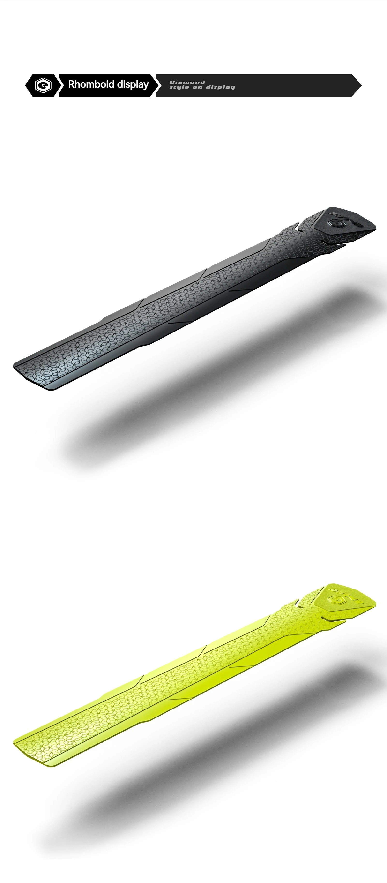 ENLEE Fahrradrahmen Kratzfester Schutzaufkleber MTB Road Rhombus Bike Anti Scratch Aufkleber Silikonschutz – Detail 15