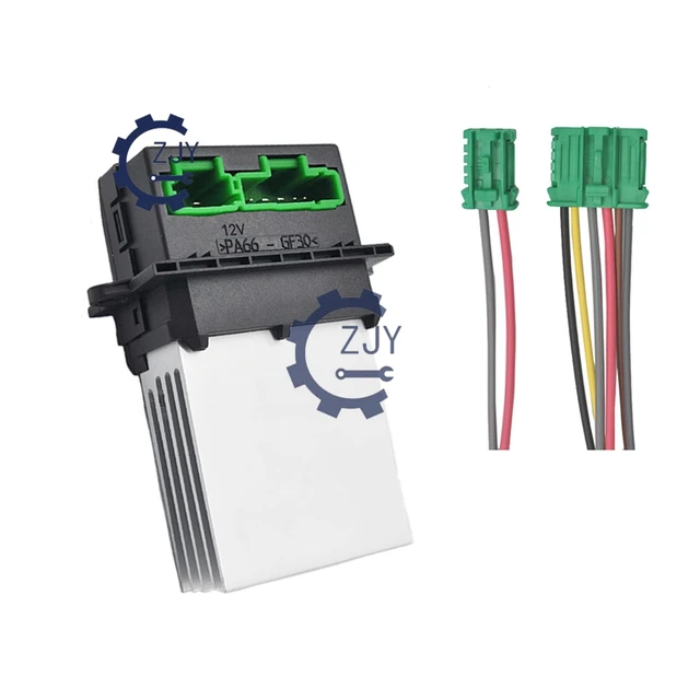 히터 팬 제어 모듈 저항기 플러그, 르노 메간 스포츠 투어러 시닉 MK 2 시트로엥 C2 C3 C5 1.4 1.6 2.0 16V, 27150-ED70A 히터 팬 제어 모듈 저항기 플러그, 르노 메간 스포츠 투어러 시닉 MK 2 시트로엥 C2 C3 C5 1.4 1.6 2.0 16V, 27150-ED70A