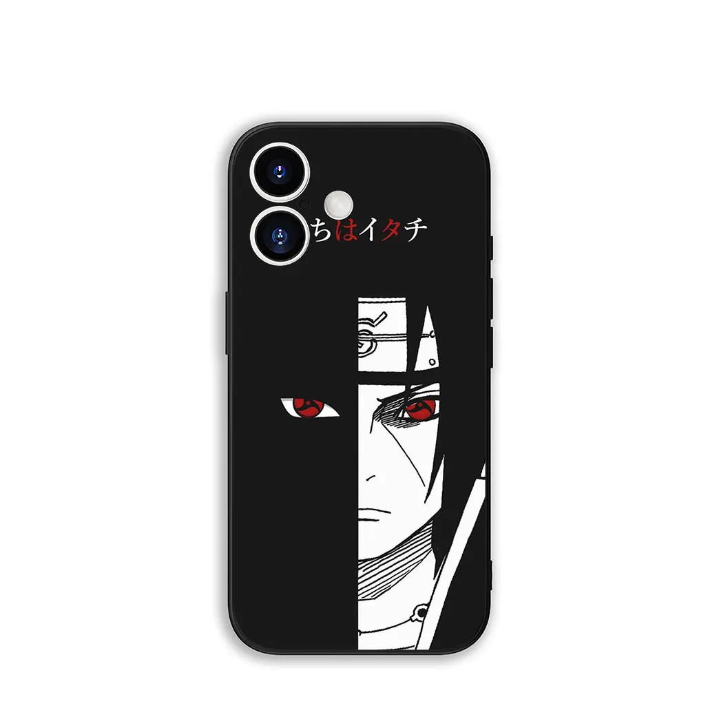 Kakashi and Itachi Anime Phone Case - Cool Ninja Design Cover