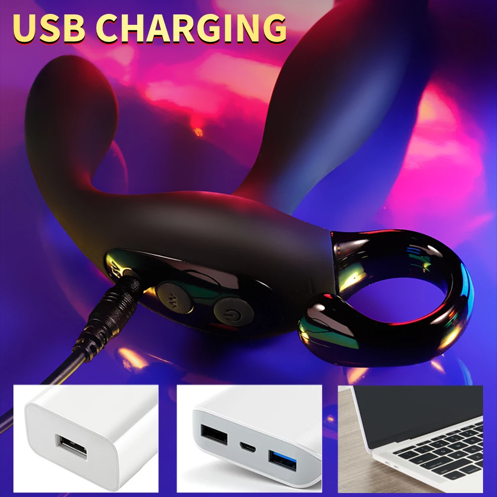 Vibrador de Próstata Erocome Massageador Anal