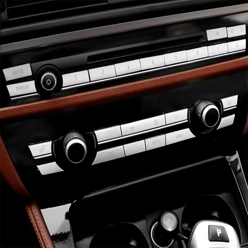 BMW 5 6 7 시리즈 5GT F10 F11 F06 F07 F12 F01 F02 히터 공조 제어 패널 버튼 커버 자동차 부품