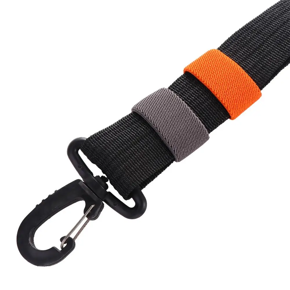 1PCS Belt Elastic Ring Multicolor Twill Elastic Fixed Trouser Belt Intermediate Finger Ring Outdoor Backpack Strap Arrangement